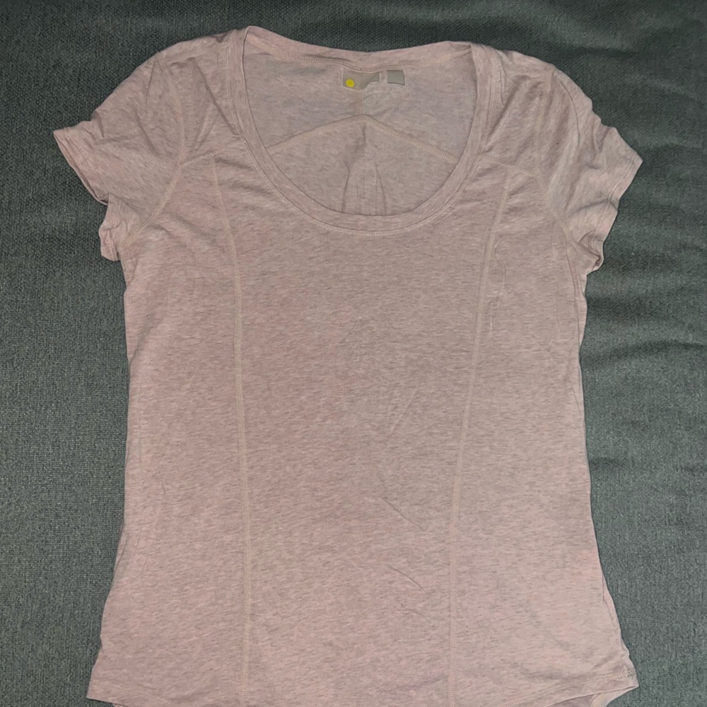 Zella Pink Short Sleeve Top. M